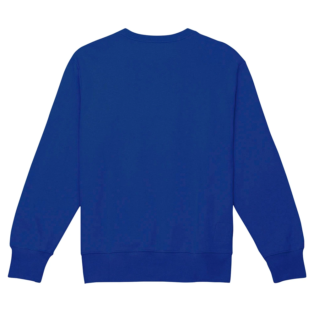 Sweat-shirt en molleton basique Mitchell & Ness Royal New York Giants pour homme