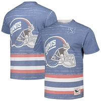 Men's Mitchell & Ness Royal New York Giants Jumbotron 3.0 T-Shirt