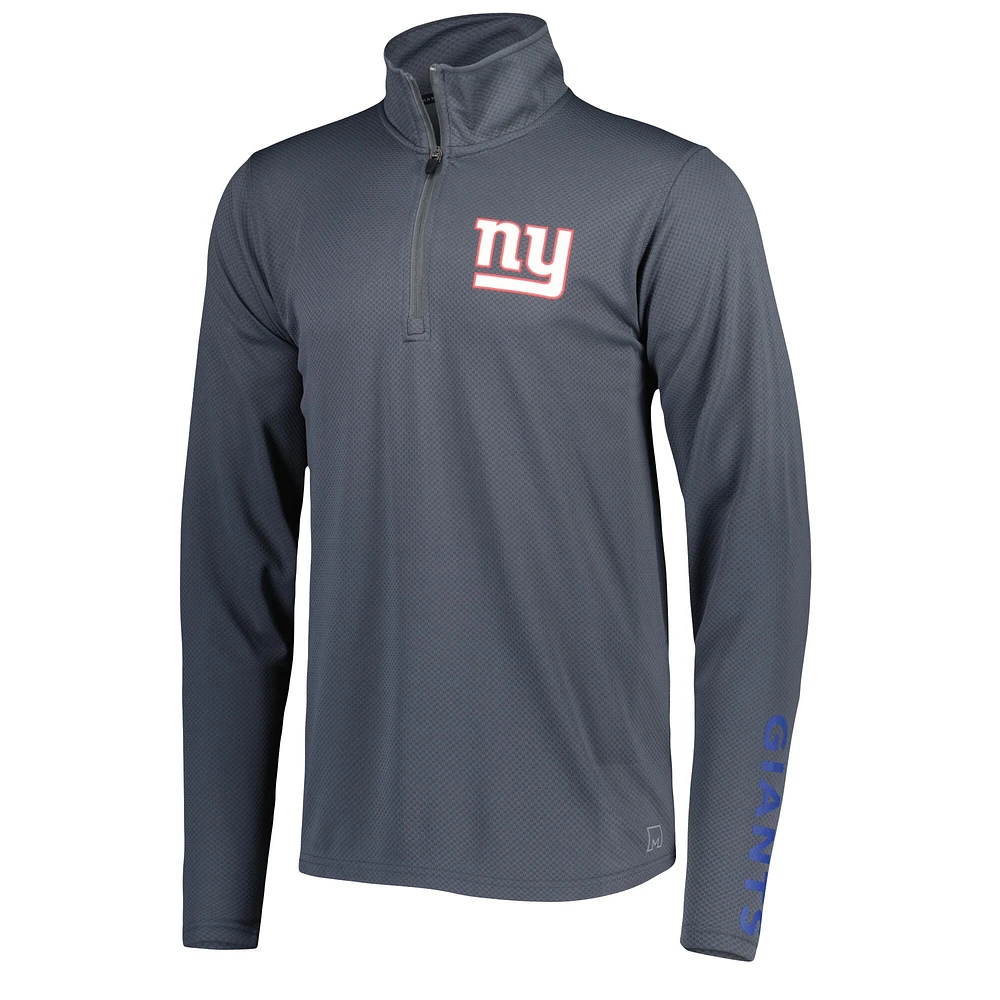 Pull à demi-zip MSX by Michael Strahan pour homme, coloris anthracite