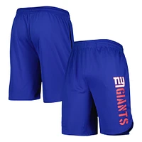 Short d'équipe MSX by Michael Strahan Royal New York Giants pour homme