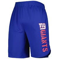 Short d'équipe MSX by Michael Strahan Royal New York Giants pour homme