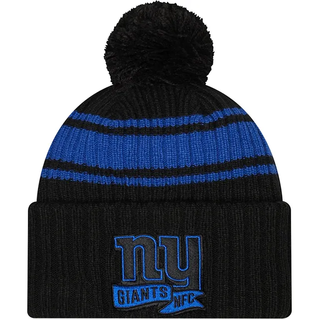 Women's New Era Cream New York Giants 2022 Sideline Cuffed Knit Hat