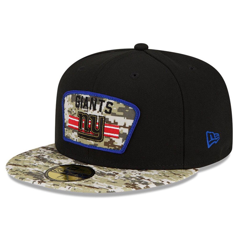 Men's New Era Camo New York Giants Team Low Profile 59FIFTY Fitted Hat