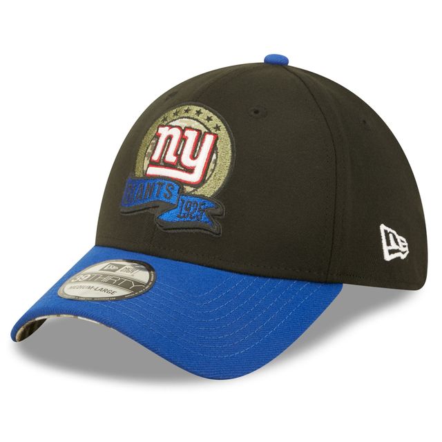 Casquette 39THIRTY Flex Hat New York Giants 2022 Salute To Service pour homme, noir/bleu marine