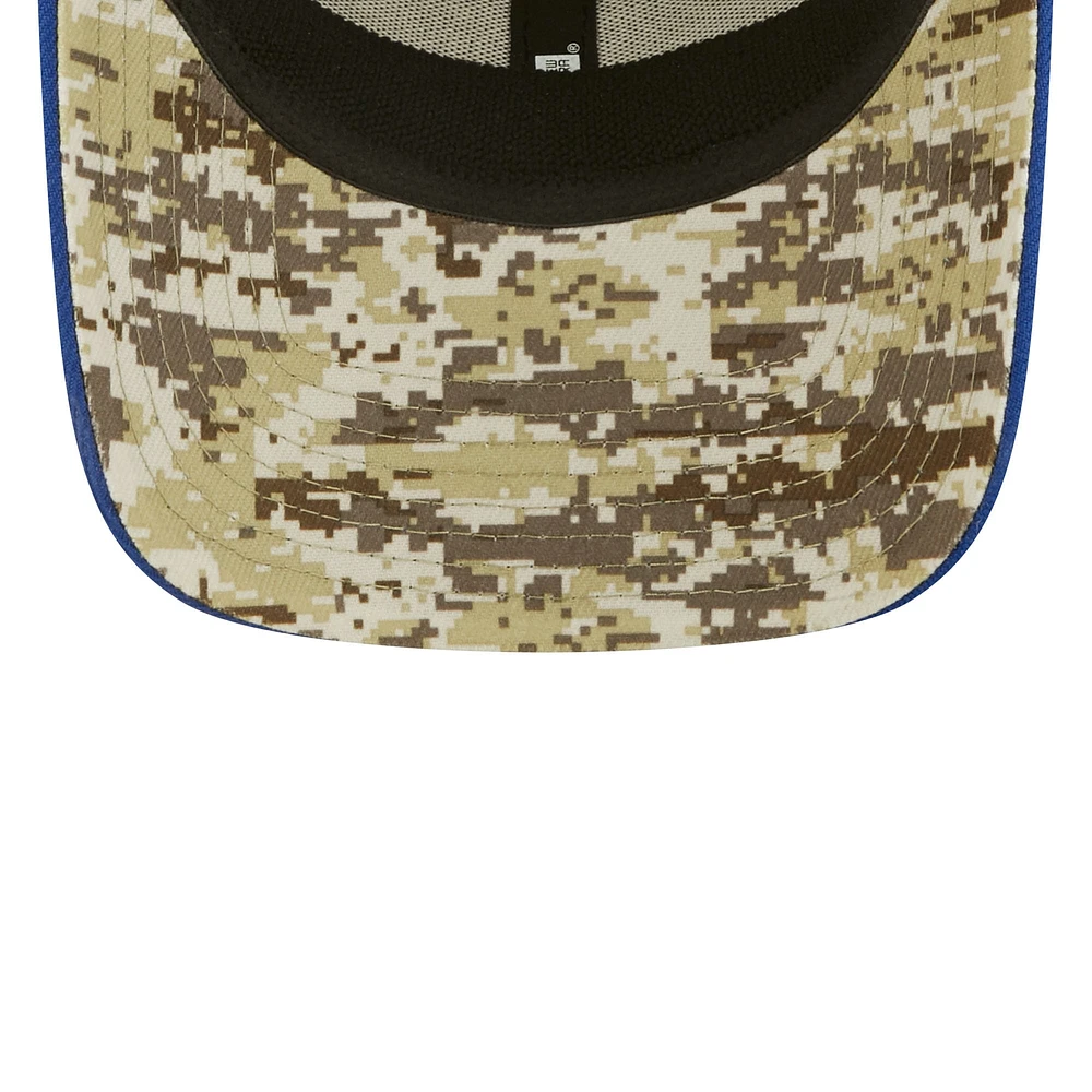 Men's New Era Black/Navy York Giants 2022 Salute To Service - 39THIRTY Flex Hat