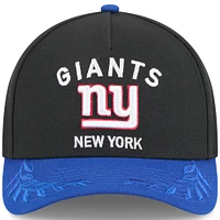 Casquette ajustable New Era 9FORTY M-Crown A-Frame pour homme, noire/bleu marine, des New York Giants, draft NFL 2025