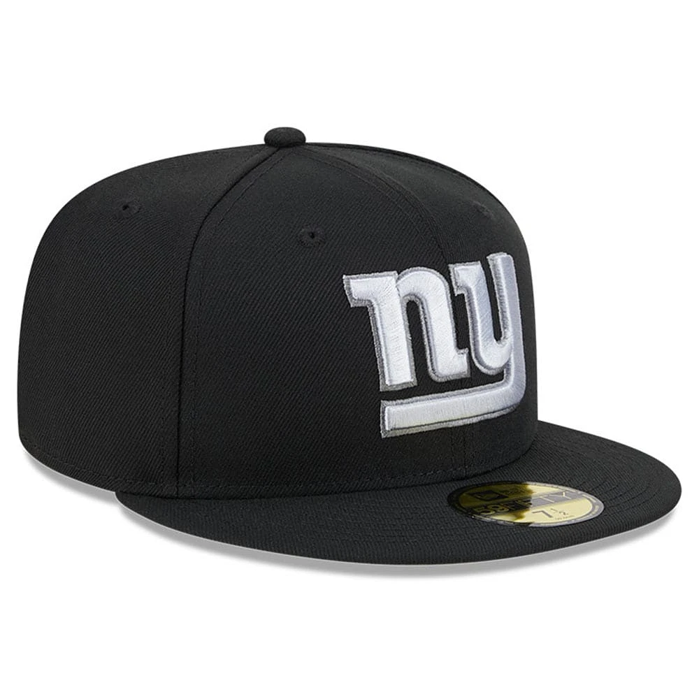 Men's New Era Black York Giants 2023 Inspire Change 59FIFTY Fitted Hat