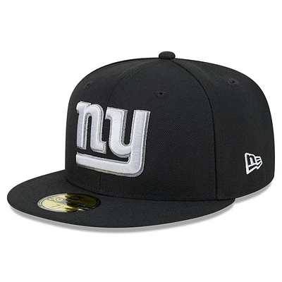 Casquette ajustée 59FIFTY New Era noire pour hommes des Giants de York 2023 Inspire Change