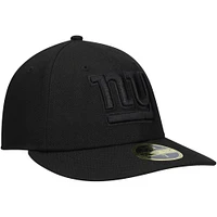 Men's New Era Black York Giants on Low Profile 59FIFTY II Fitted Hat