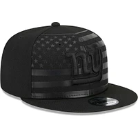 Casquette New Era New York Giants Independent 9FIFTY Snapback noire pour homme