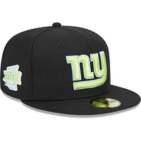 Men's New Era Black York Giants Multi 59FIFTY Fitted Hat