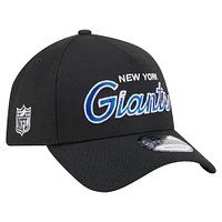 Men's New Era Black New York Giants Smith 9FORTY Adjustable hat