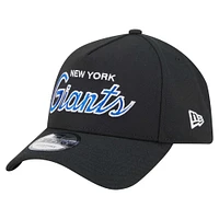 Men's New Era Black New York Giants Smith 9FORTY Adjustable hat