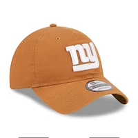 Casquette réglable New Era marron New York Giants Main Core Classic 2.0 9TWENTY pour hommes