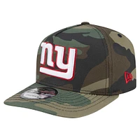 Casquette à visière plate Camo New York Giants Woodsy 9FIFTY pour homme de New Era