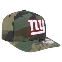 Casquette à visière plate Camo New York Giants Woodsy 9FIFTY pour homme de New Era