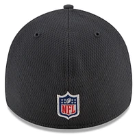 Men's New Era Charcoal York Giants 2021 NFL Crucial Catch - 39THIRTY Flex Hat