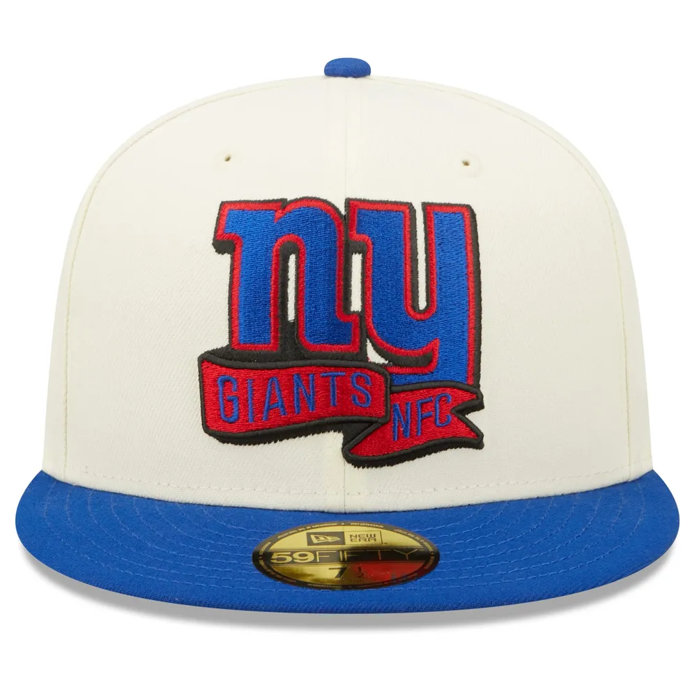 Men's New Era Navy New York Giants 2022 Sideline 59FIFTY Historic