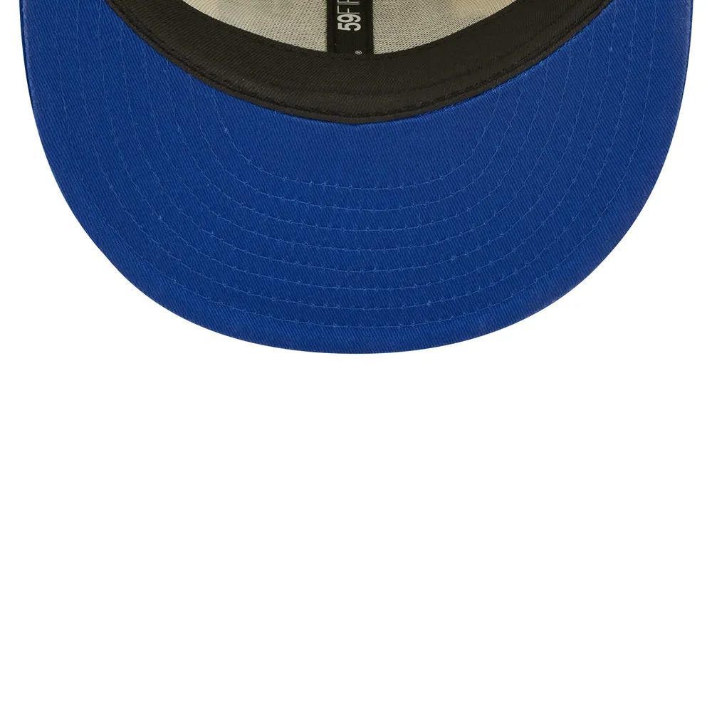 New Era Cream/Royal NFL 2022 Sideline 59FIFTY Fitted Hat