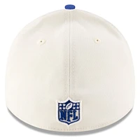 Casquette New Era 39THIRTY Flex crème/bleu roi pour homme, York Giants, draft NFL 2025