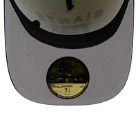 Casquette ajustée New Era 59FIFTY crème/bleu roi pour homme, York Giants, draft NFL 2025