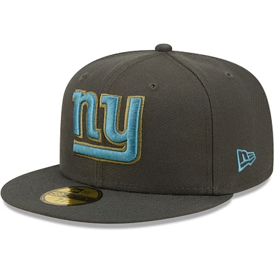 Men's New Era Graphite York Giants Multi Color Pack 59FIFTY Fitted Hat