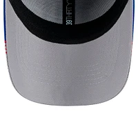 Men's New Era Gray York Giants Active Visor Trim 39THIRTY Flex Hat