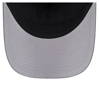 Men's New Era Gray New York Giants Domain A-Frame Trucker 9FORTY Adjustable Hat