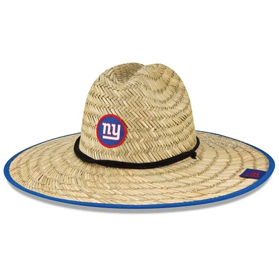 Casquette de sauveteur en paille officielle New York Giants NFL Entraînement Camp New Era pour homme