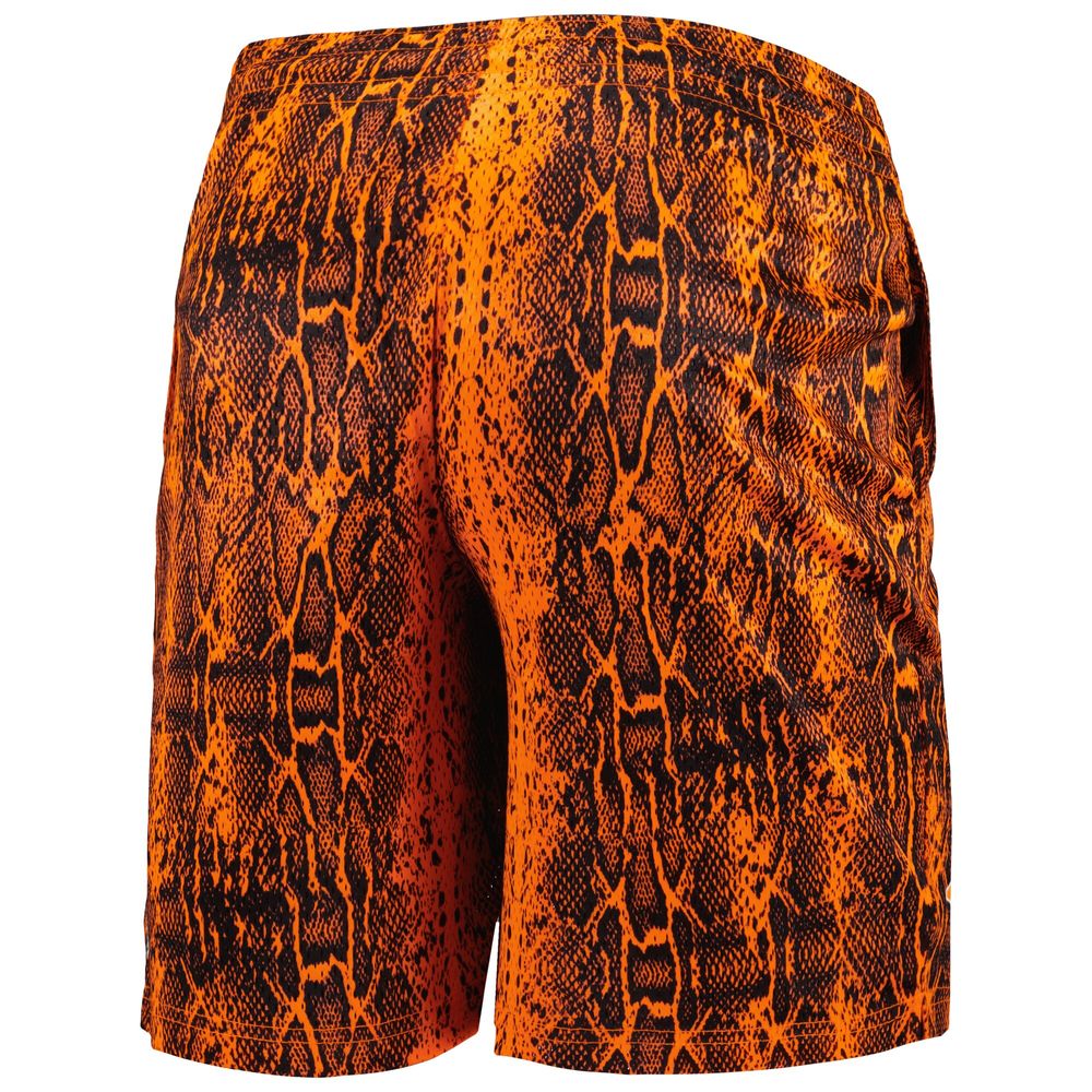 Men's New Era Orange York Giants Summer Pop Shorts