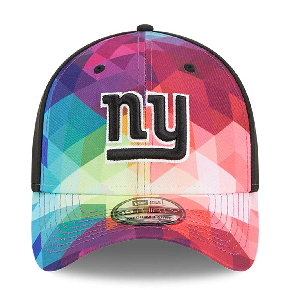 Men's New Era  Pink York Giants 2023 NFL Crucial Catch 39THIRTY Flex Hat