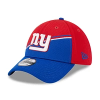 Men's New Era  Red/Royal York Giants 2023 Sideline 39THIRTY Flex Hat