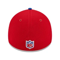 Men's New Era  Red/Royal York Giants 2023 Sideline 39THIRTY Flex Hat