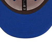 Casquette ajustée 59FIFTY New Era Red/Royal York Giants Flipside 2Tone pour homme