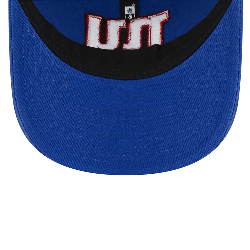 Men's New Era Royal/Red New York Giants Team Split 9FIFTY Snapback Hat