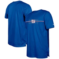 T-shirt New Era Royal York Giants 2023 NFL Training Camp pour homme