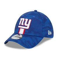 Casquette flexible New Era Royal York Giants 2024 Sideline 39THIRTY pour hommes