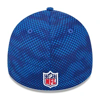 Casquette flexible New Era Royal York Giants 2024 Sideline 39THIRTY pour hommes