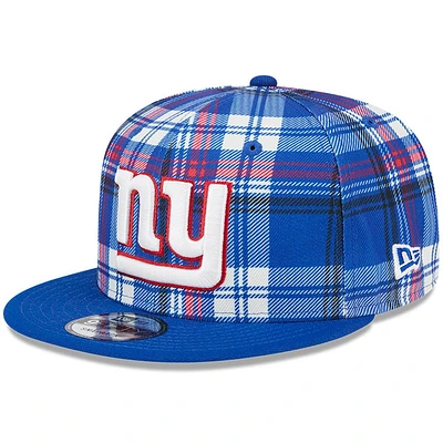 Men's New Era Royal New York Giants 2024 Sideline Statement 9FIFTY Snapback Hat