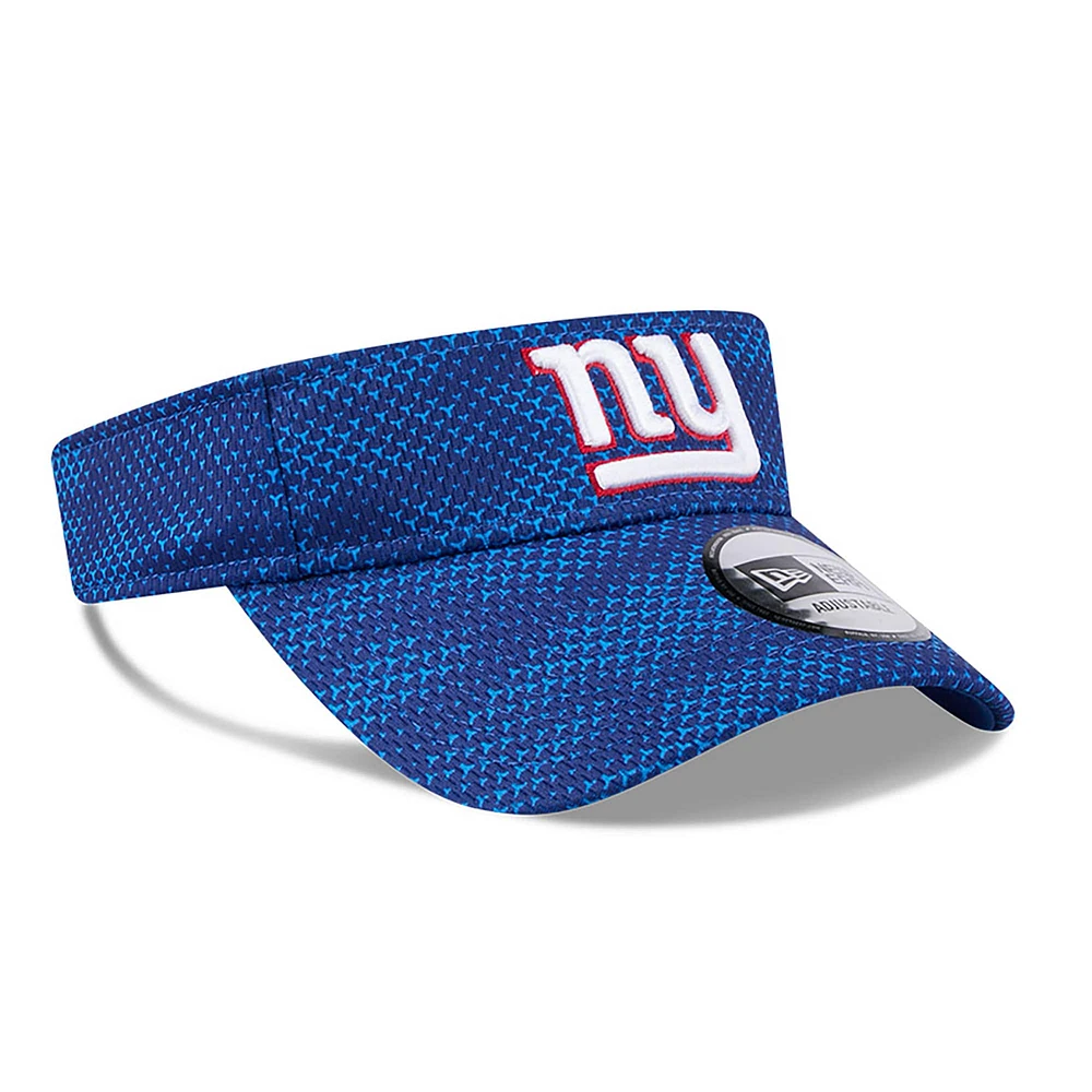 Men's New Era  Royal New York Giants 2024 Sideline Visor