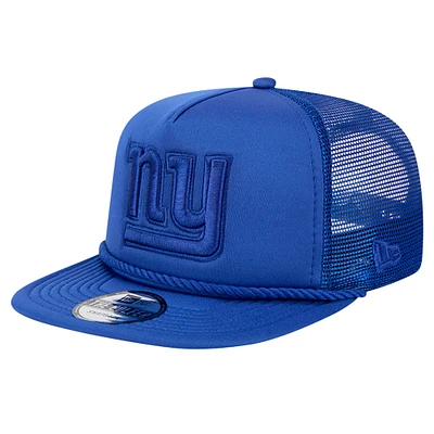 Casquette de golf à visière snapback Active Tone Royal New York Giants de New Era pour homme