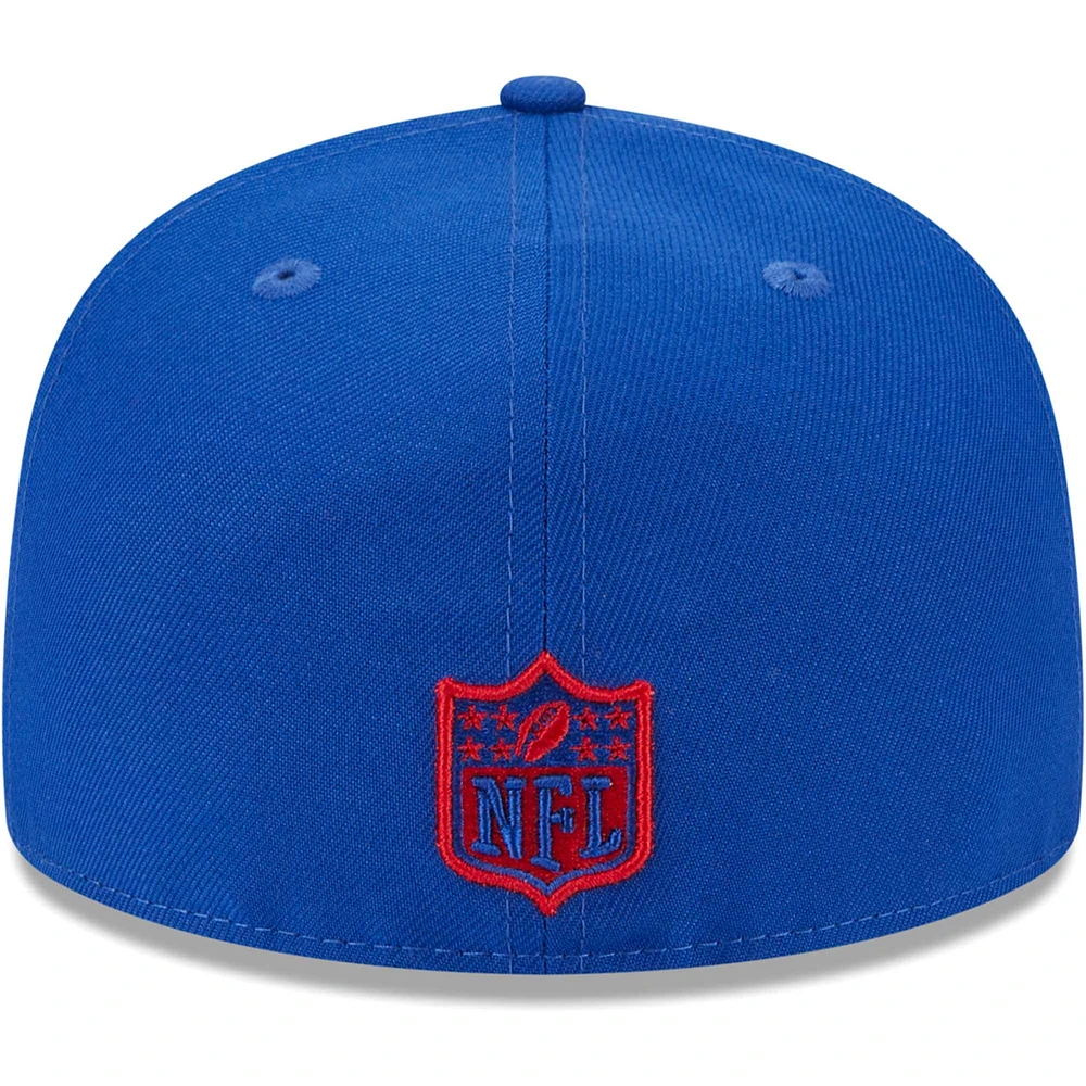 Casquette ajustée 59FIFTY camouflage Undervisor Royal New York Giants Era pour homme