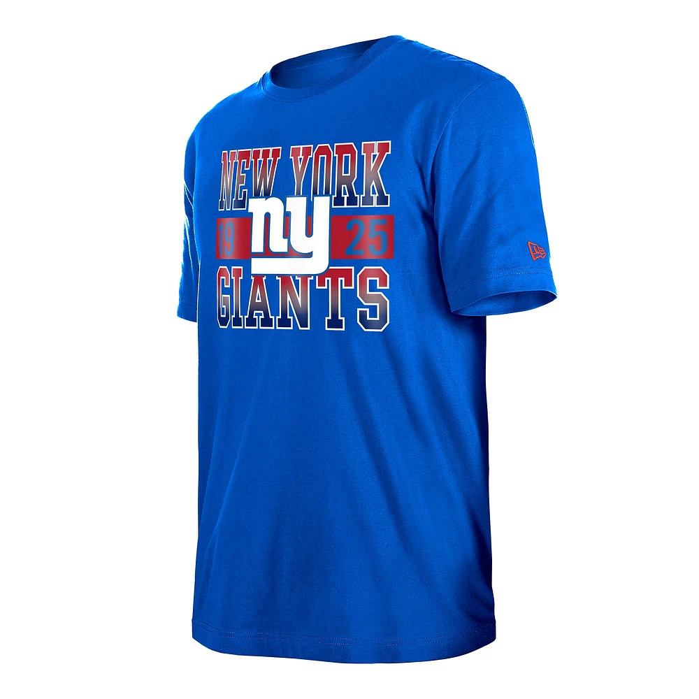 T-shirt New Era Royal York Giants City Team pour homme