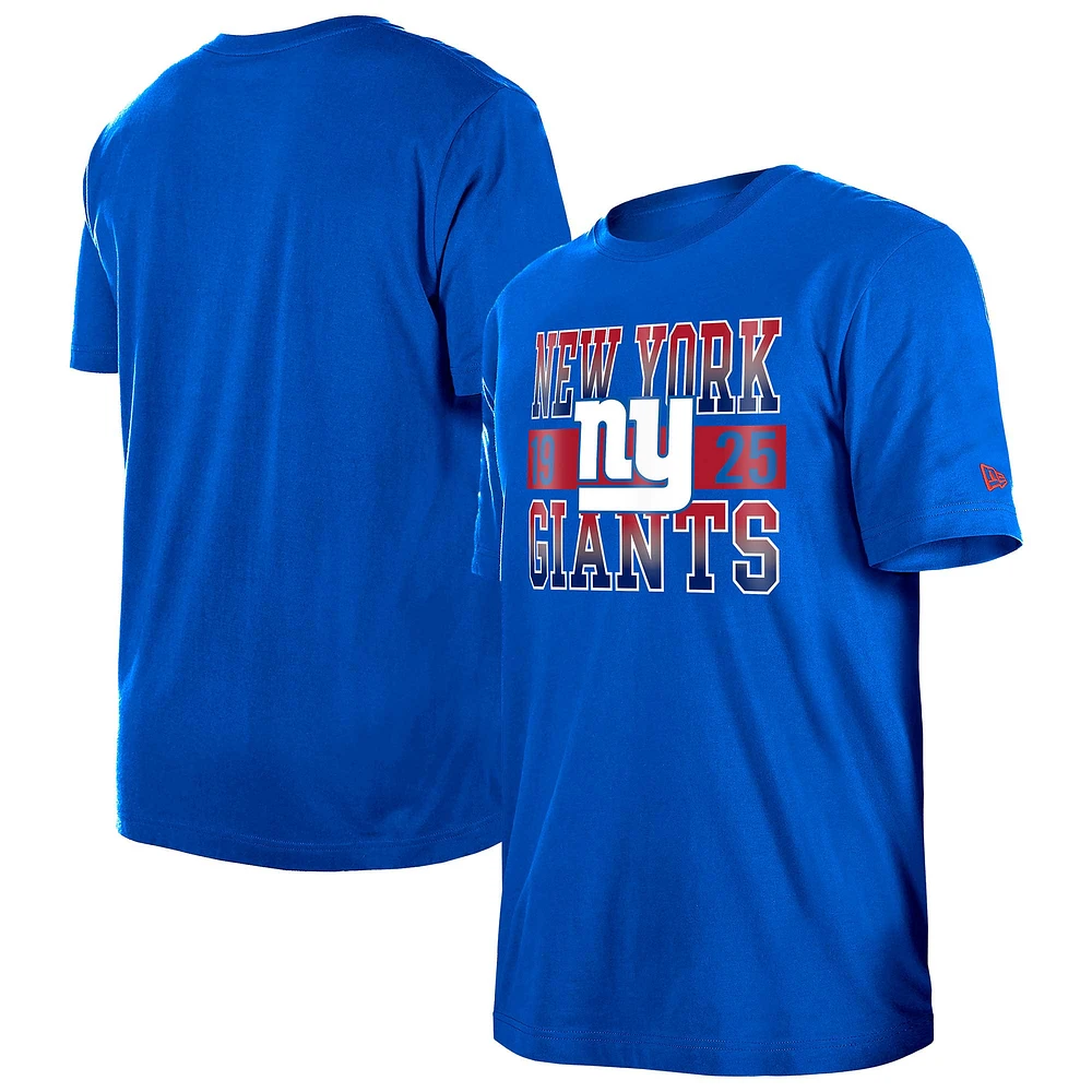 T-shirt New Era Royal York Giants City Team pour homme