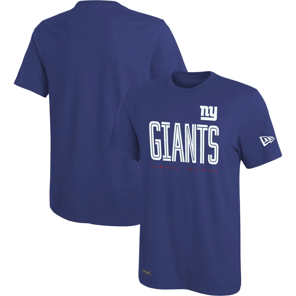 New Era Royal New York Giants Combine Authentic Offsides Long Sleeve T-Shirt