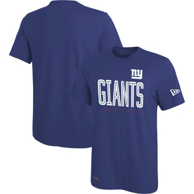 Women's New Era Royal New York Giants 2023 NFL Training Camp T-Shirt