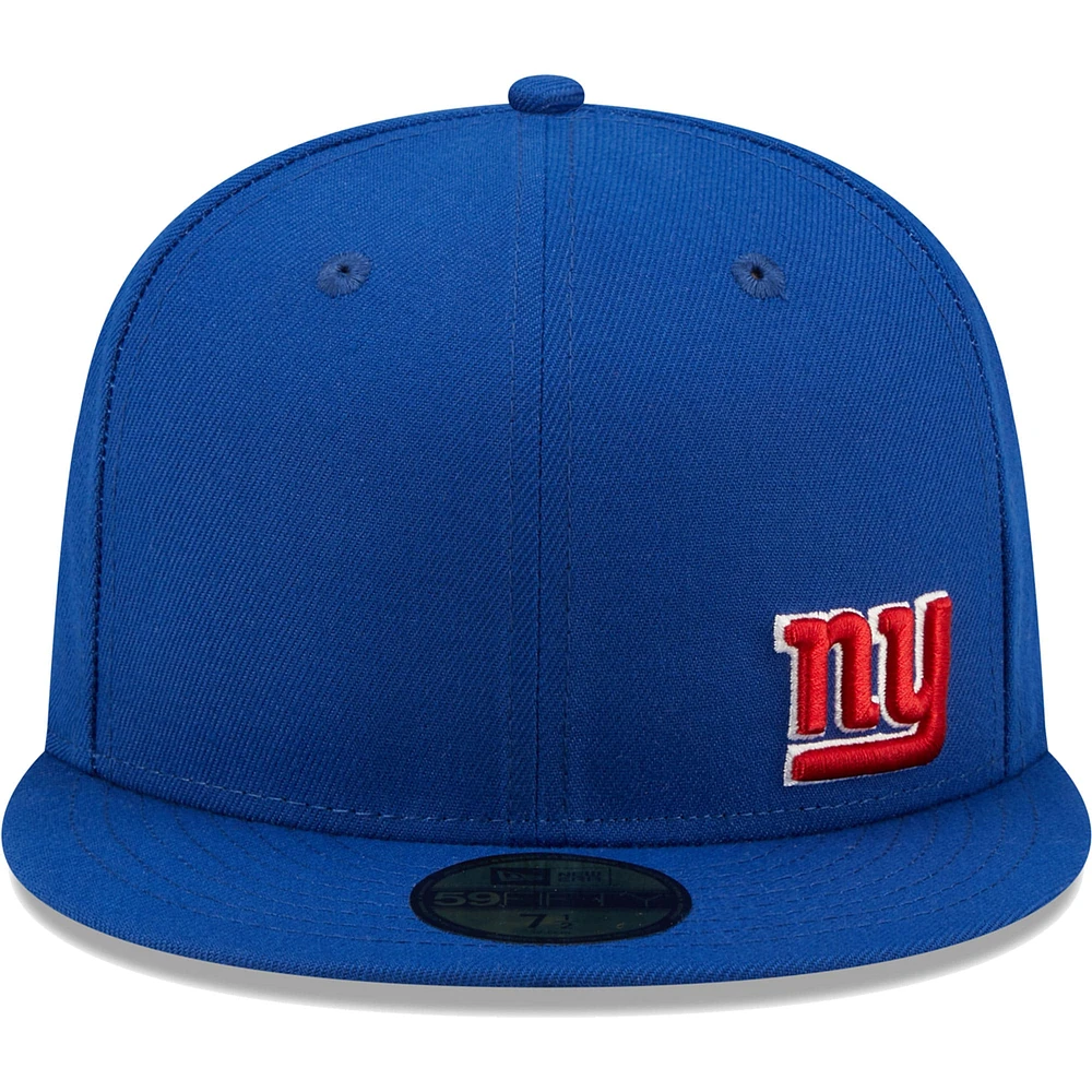 Men's New Era Royal York Giants  Flawless 59FIFTY Fitted Hat