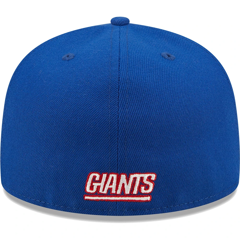 Men's New Era Royal York Giants  Flawless 59FIFTY Fitted Hat