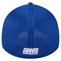 Casquette New Era Royal York Giants Game Day Linear 39THIRTY Flex pour homme