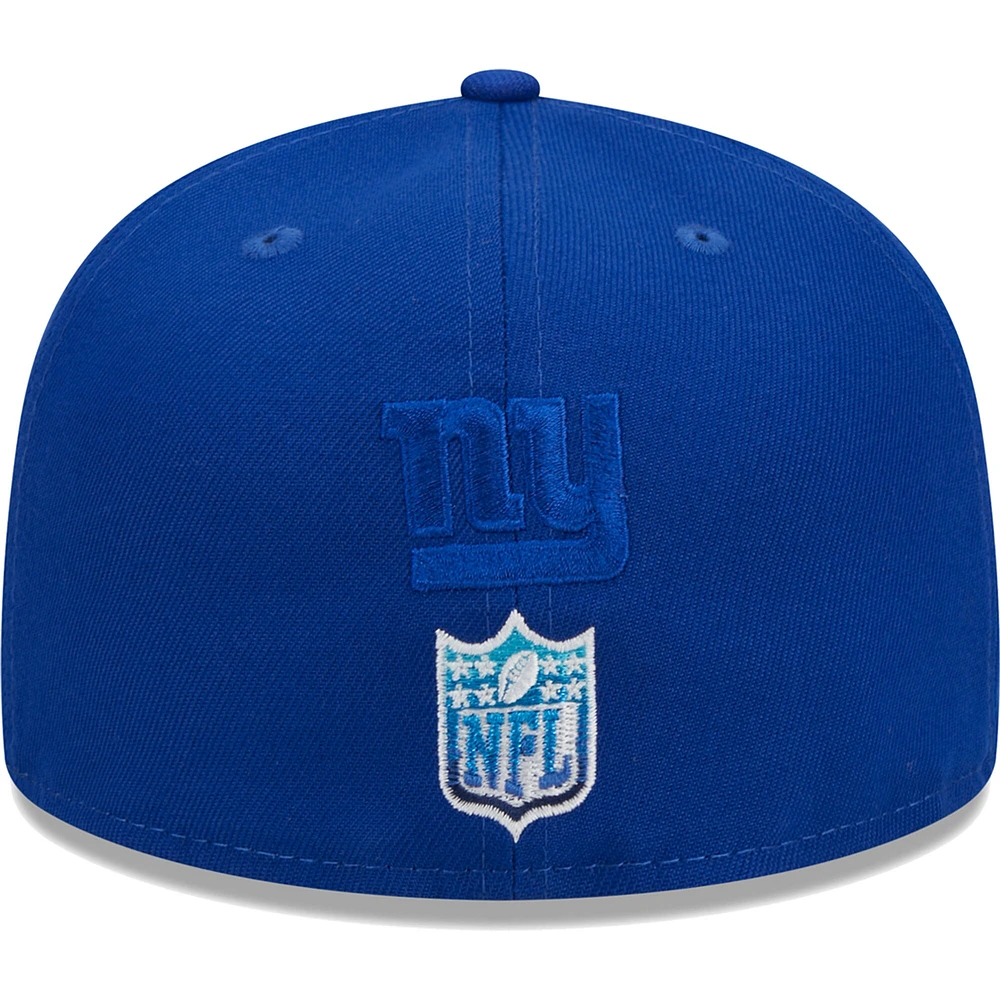 Casquette ajustée New Era Royal York Giants 59FIFTY pour homme